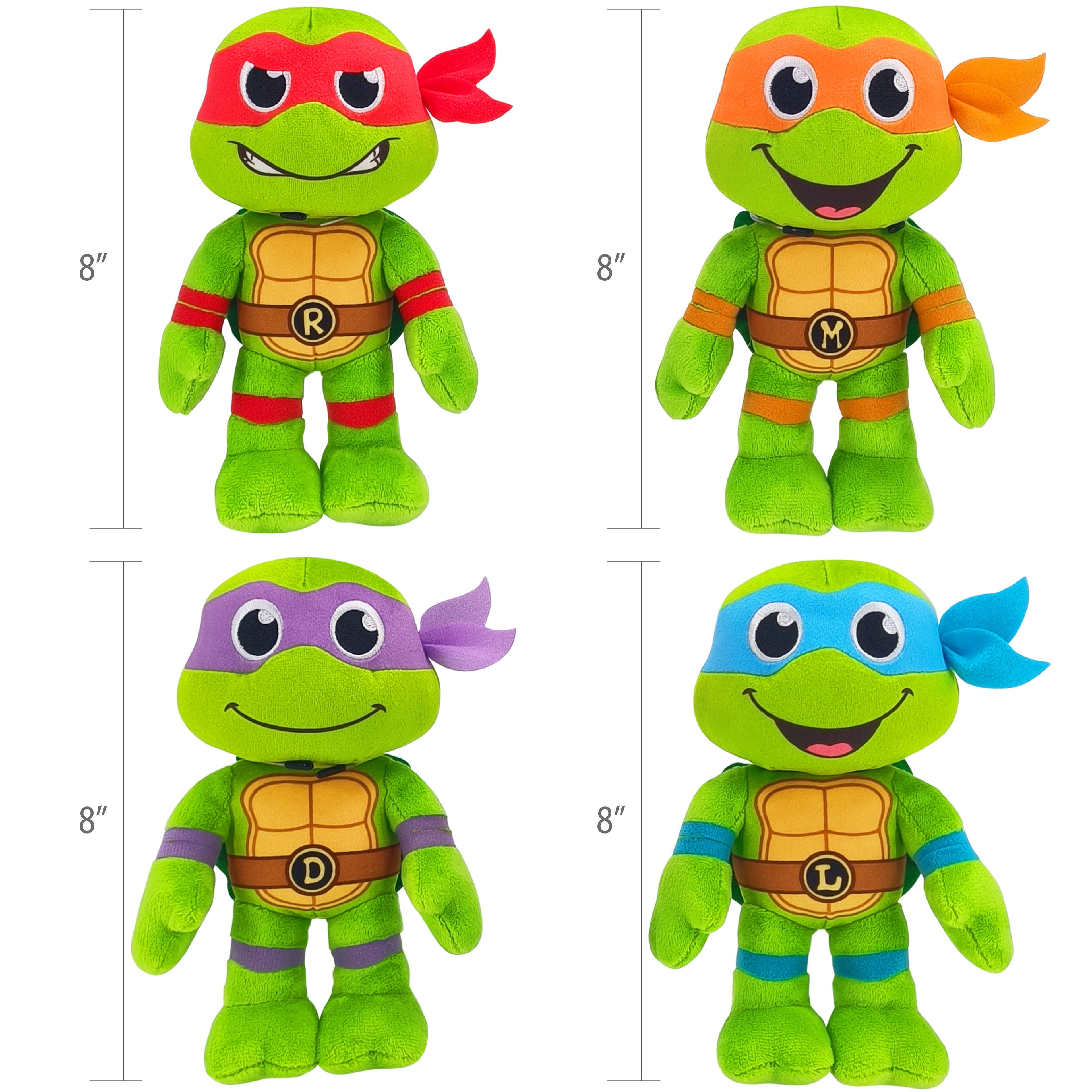 Alt View 2. Legend Toys - Legend Toys TMNT 8" Basic Plush 4-Pack.