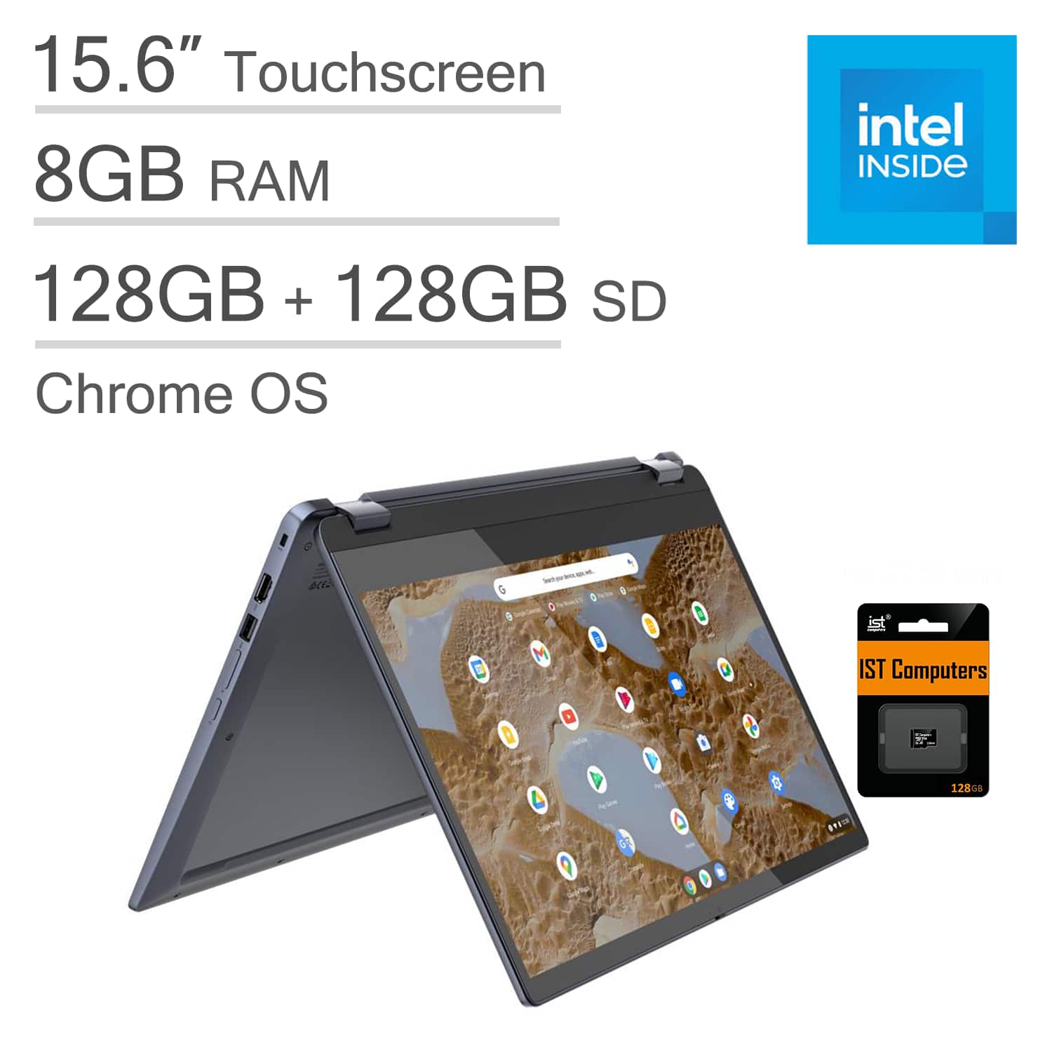 Lenovo Ideapad Flex 3i 2 in 1 Chromebook 15.6