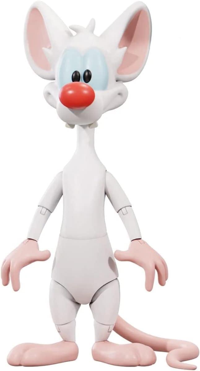 Alt View 1. Super7 - Animaniacs Ultimates Pinky 7-Inch Scale Action Figure - White.