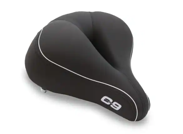 Front. Rambo Bikes - Cloud-9 Cruiser Select Airflow Saddle Seat - Black.