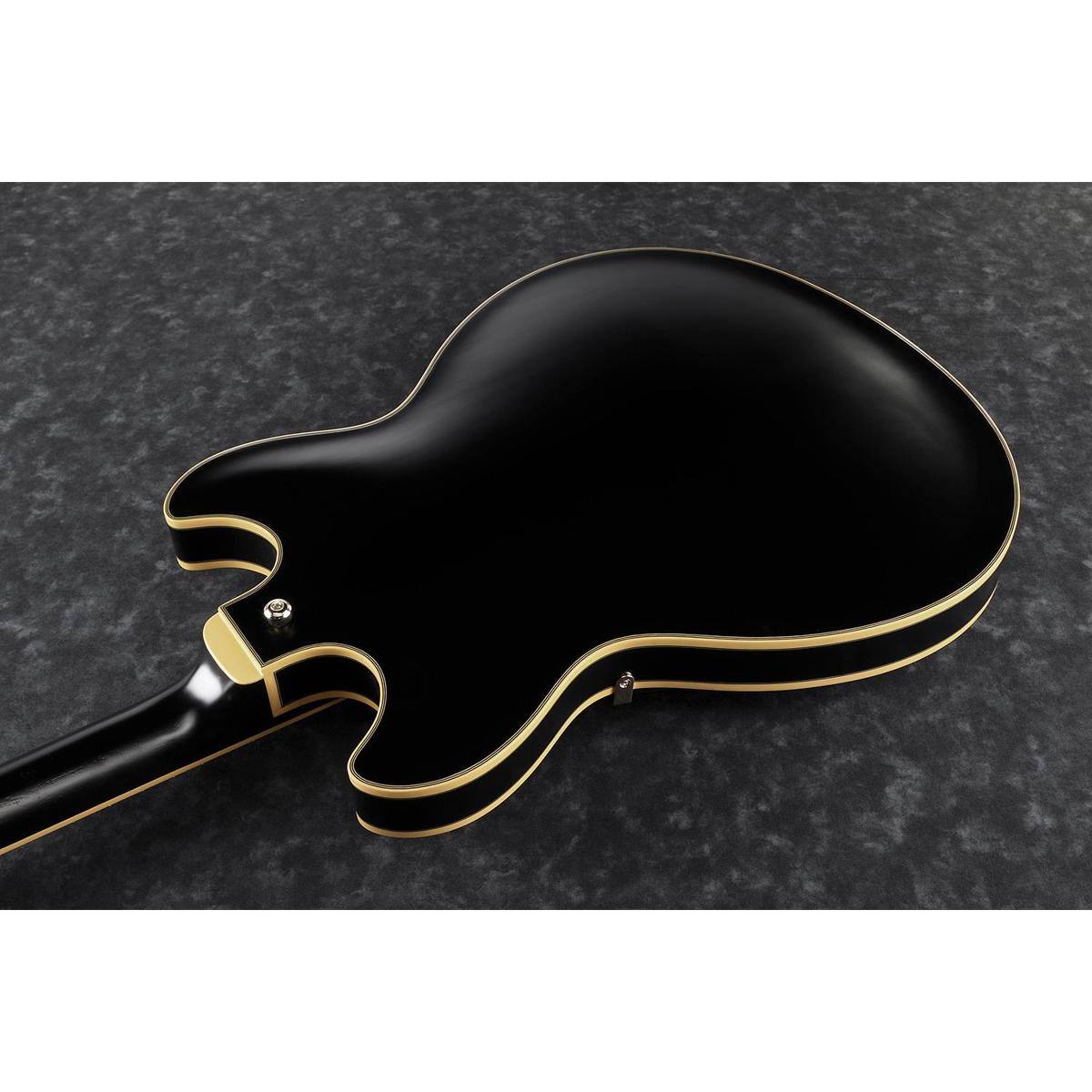 Alt View 2. Ibanez - Ibanez John Scofield Signature JSM20 Electric Guitar w/Case,Black Low Gloss.