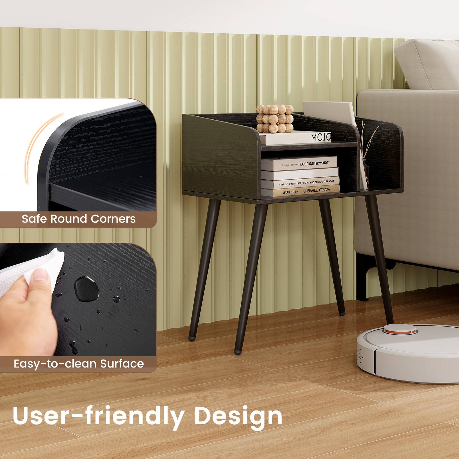 MOJO - TAS - no - . CIR MA Safe Round Corners Easy-to-clean Surface User-friendly Design