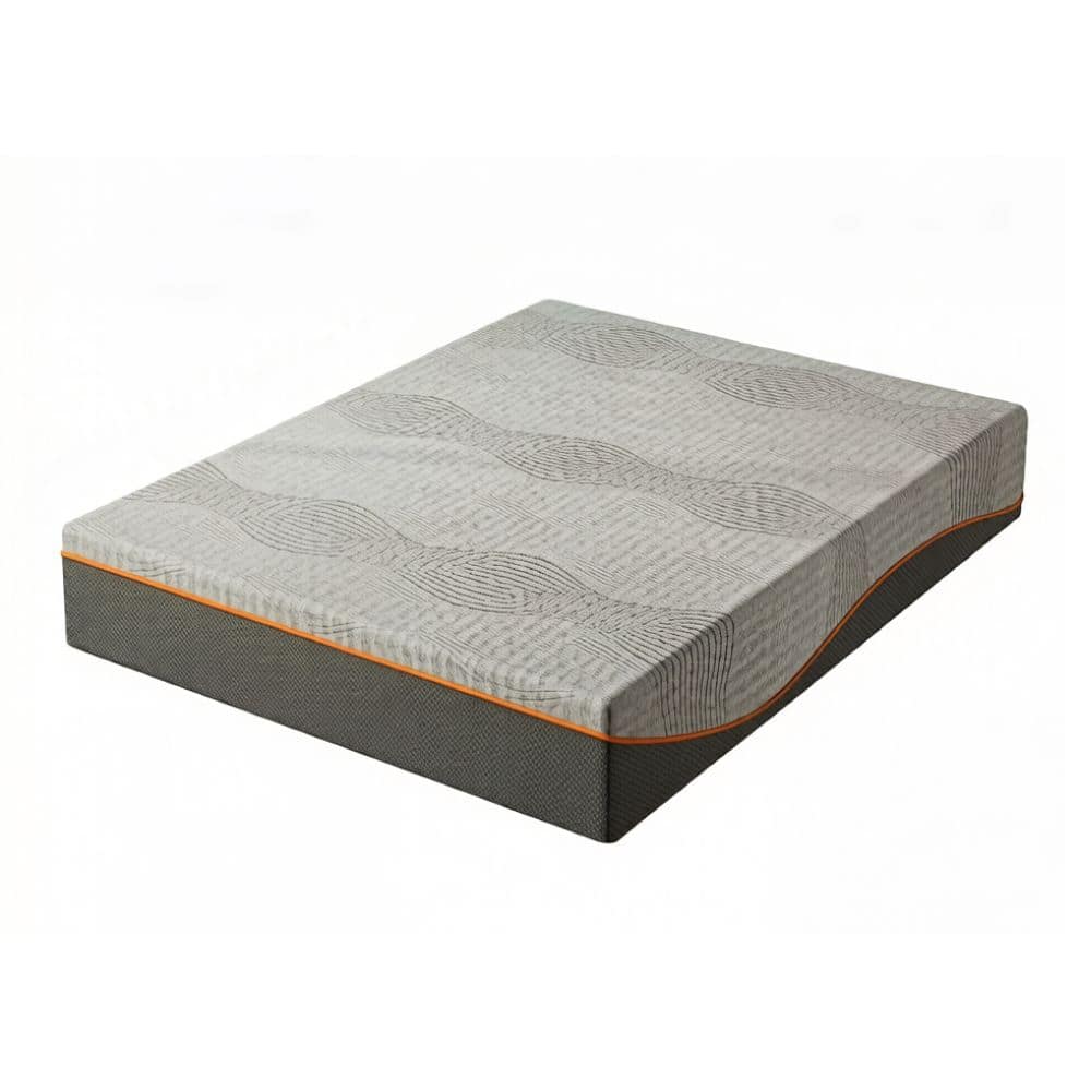 GOODSILO - 12 Inch Premium King Size Memory Foam Mattress with Cooling Layers and Certified Safe Materials - Black