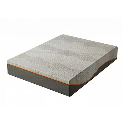 Front. GOODSILO - 12 Inch Premium King Size Memory Foam Mattress with Cooling Layers and Certified Safe Materials - Black.