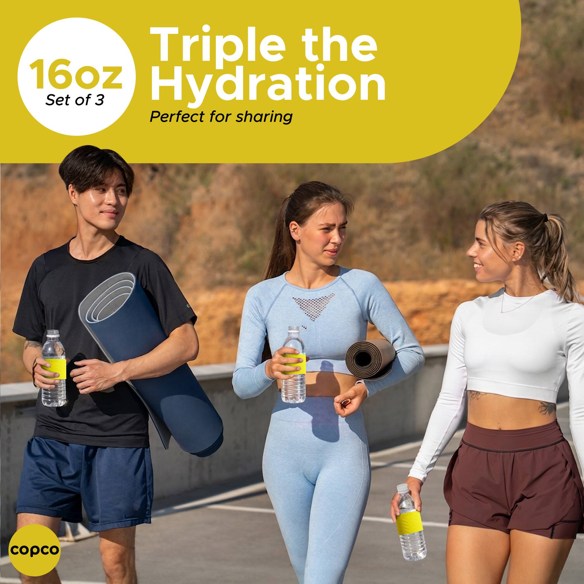 Triple the 16oz Hydration Set of 3 Perfect for sharing copco