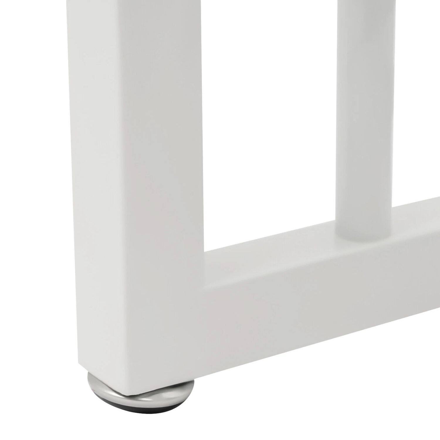 Alt View 2. Home Collection - Desktop Bookcase Organizer – Tabletop Bookshelf & Computer Desk Storage Rack - White.