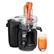 Angle. Hamilton Beach - Big Mouth Juice and Blend 2-in-1 Juicer and Blender - BLACK.
