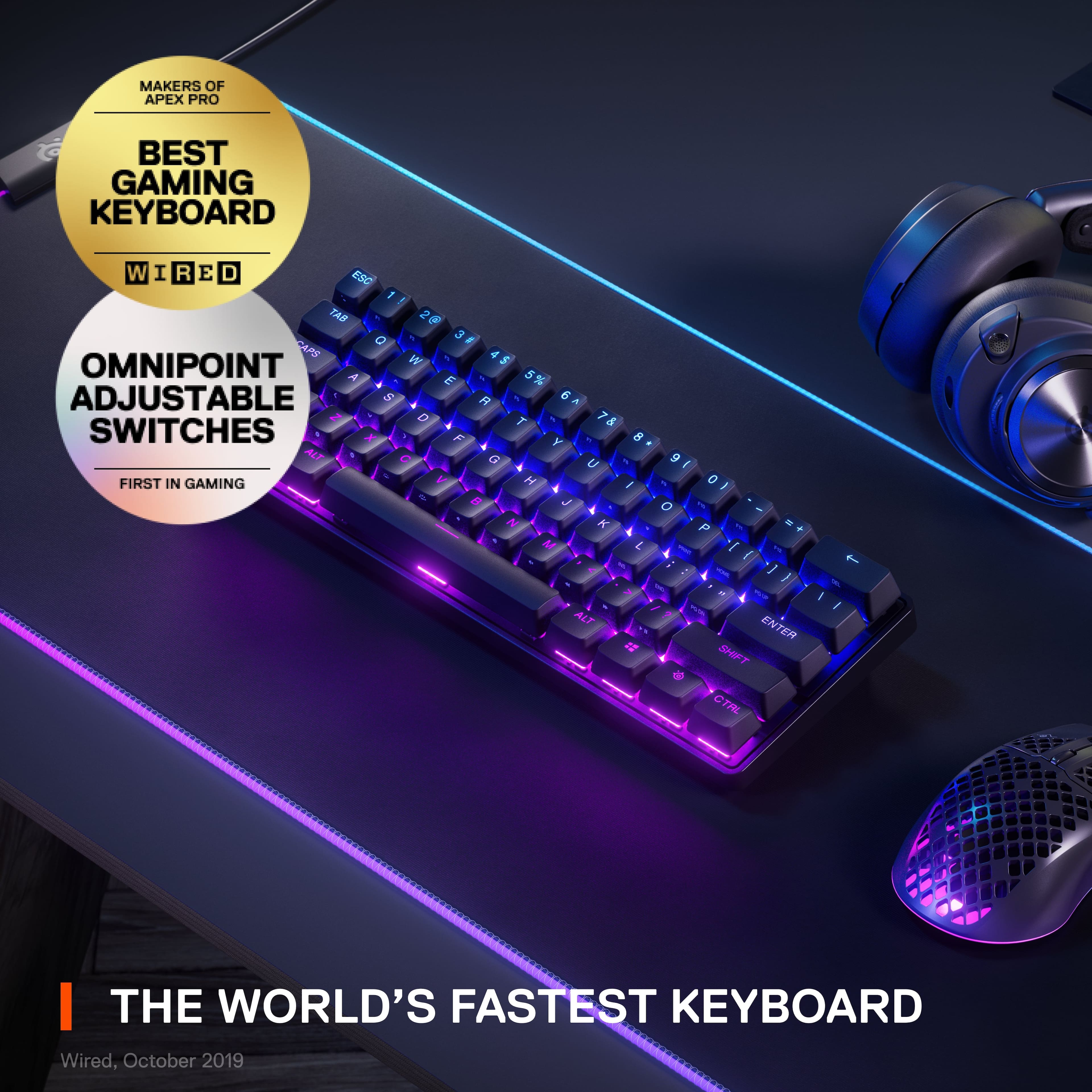 The World's Fastest Keyboard.