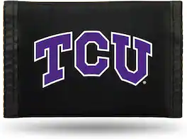 Rico Industries - Texas TCU Horned Frogs Nylon Trifold Wallet - Multi