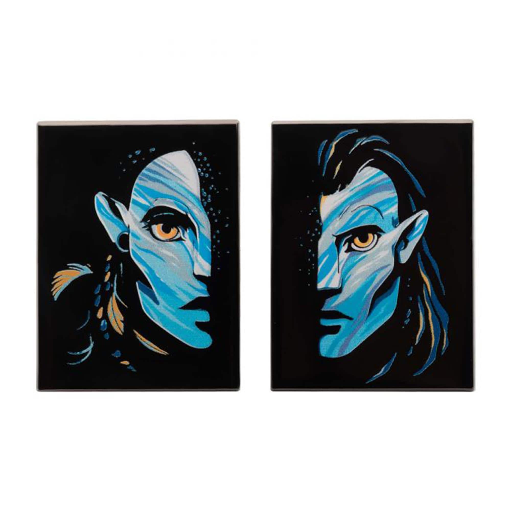 SalesOne LLC - Avatar 2: The Way of Water Neytiri & Jake Enamel Pin Set - Blue