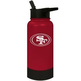 Great American Products - San Francisco 49ers 32oz. Logo Thirst Hydration Water Bottle - Multicolor
