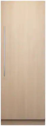 Front. Fisher & Paykel - 16.3 Cu ft 30 in Column Refrigerator Panel Ready Right Hinge - Panel Ready.