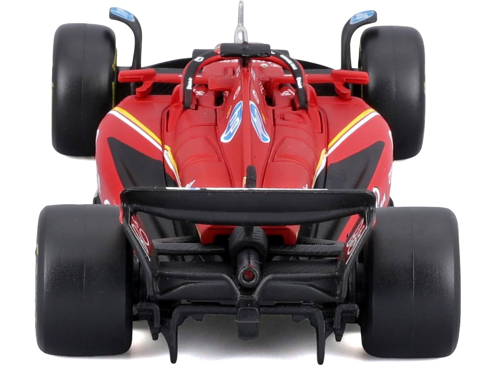 Alt View 4. Bburago - Ferrari SF-24 #16 Charles Leclerc "F1 World Championship" (2024) with Display Case 1/43 Diecast Model Car by Bburago.
