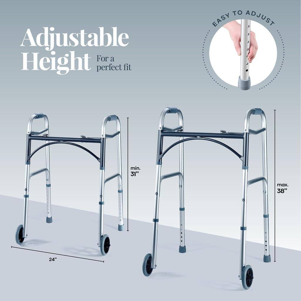 Adjustable Height  
For a perfect fit  

EASY TO ADJUST  

min. 31"  
max. 38"  

24"