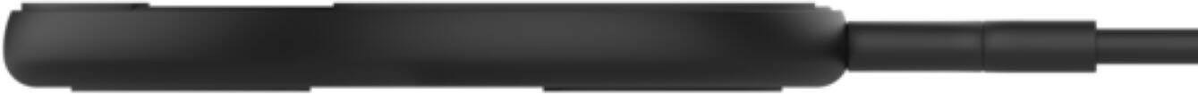 Angle. Belkin - Wireless Charging Pad 15W - BOOST↑CHARGE Qi Charger for Apple iPhone, AirPods - Black.