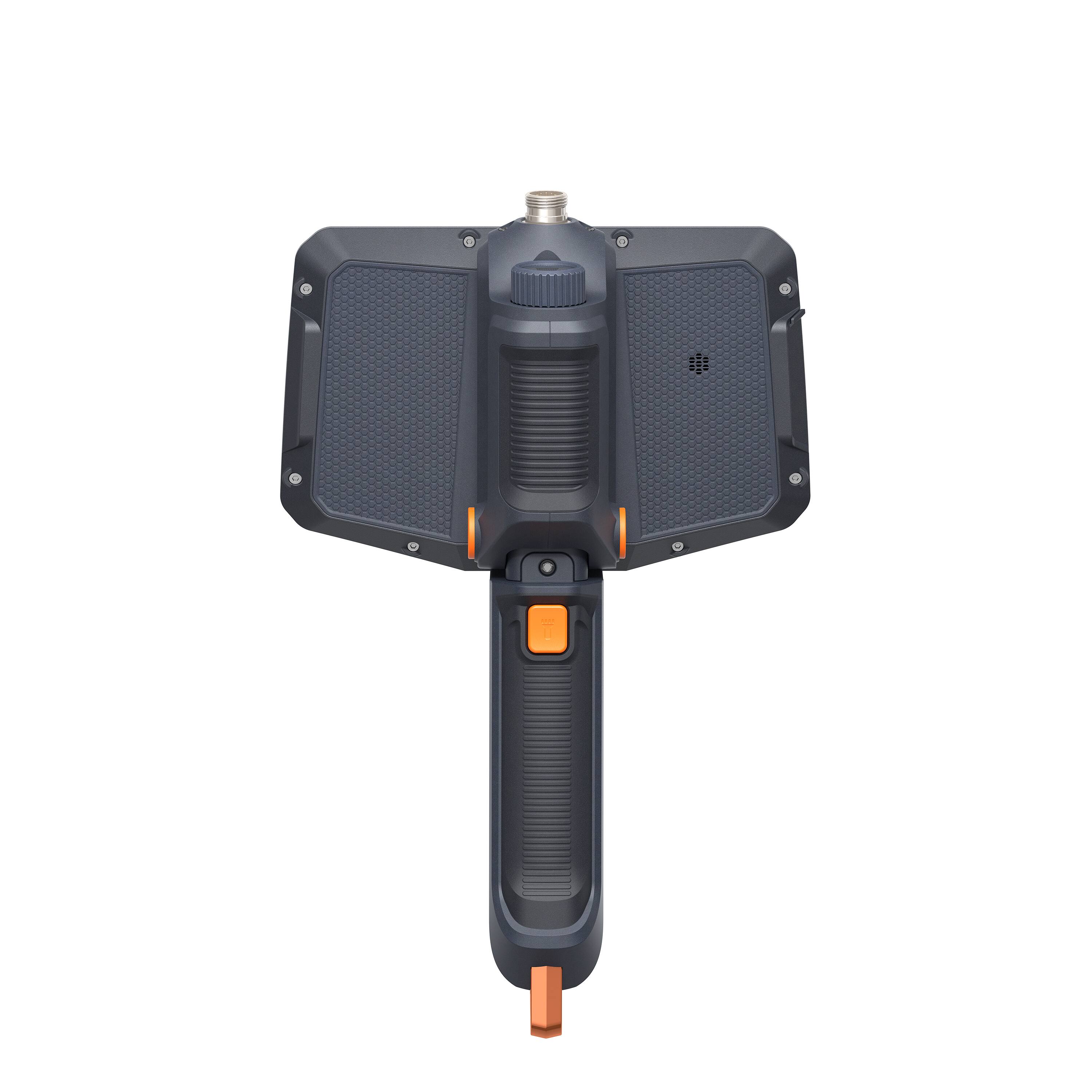 Alt View 1. Teslong - T7 Pro  - 8.5mm (0.33") Rotating Dual Lens Inspection Camera 6.2ft (2M) w/ 6inch Screen - Black / Dark Grey / Orange.