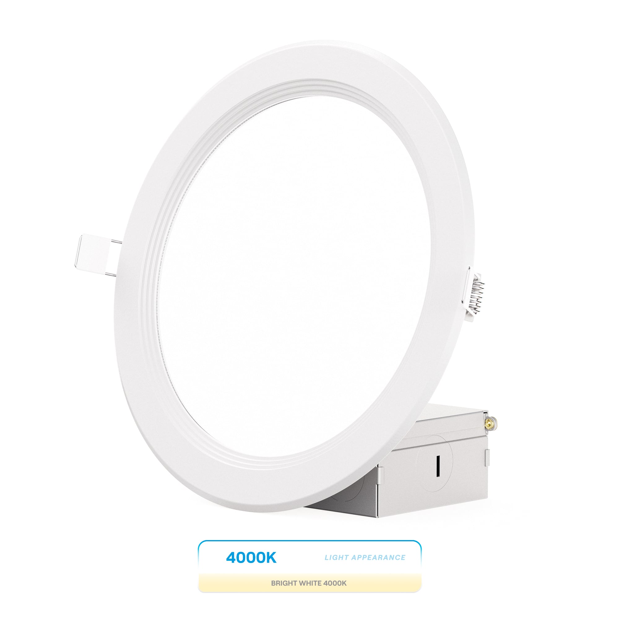 Infibrite - 6 In. Ultra-Thin Recessed LED Downlight 12W 1050LM Adjustable Wet Rated, Triac Dimmable 24-Pack - White price history on PriceWatchPro