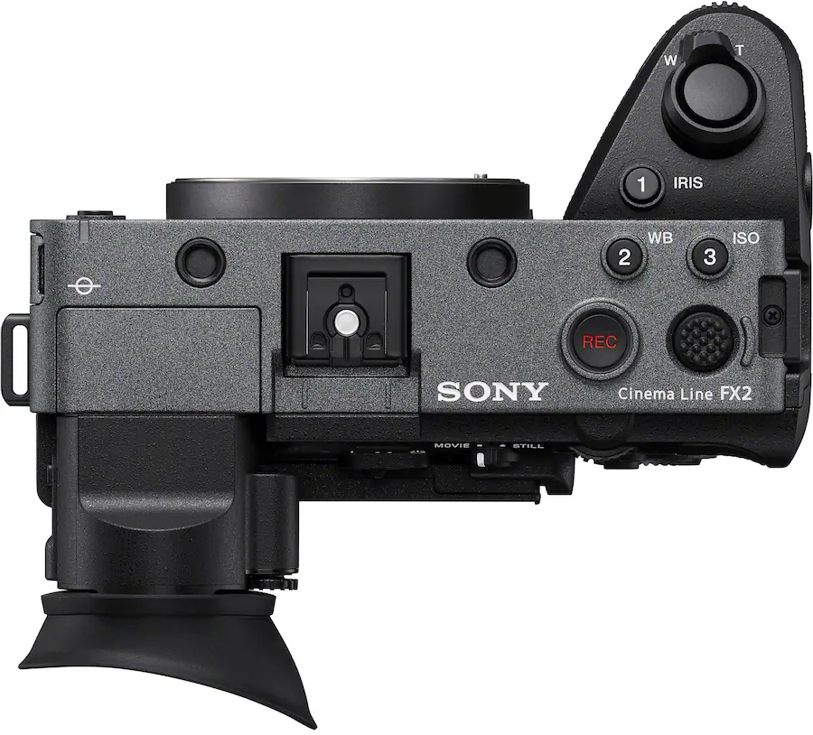 Sony FX2 Full frame Cinema Camera Body Only Gray ILMEFX2B Best Buy
