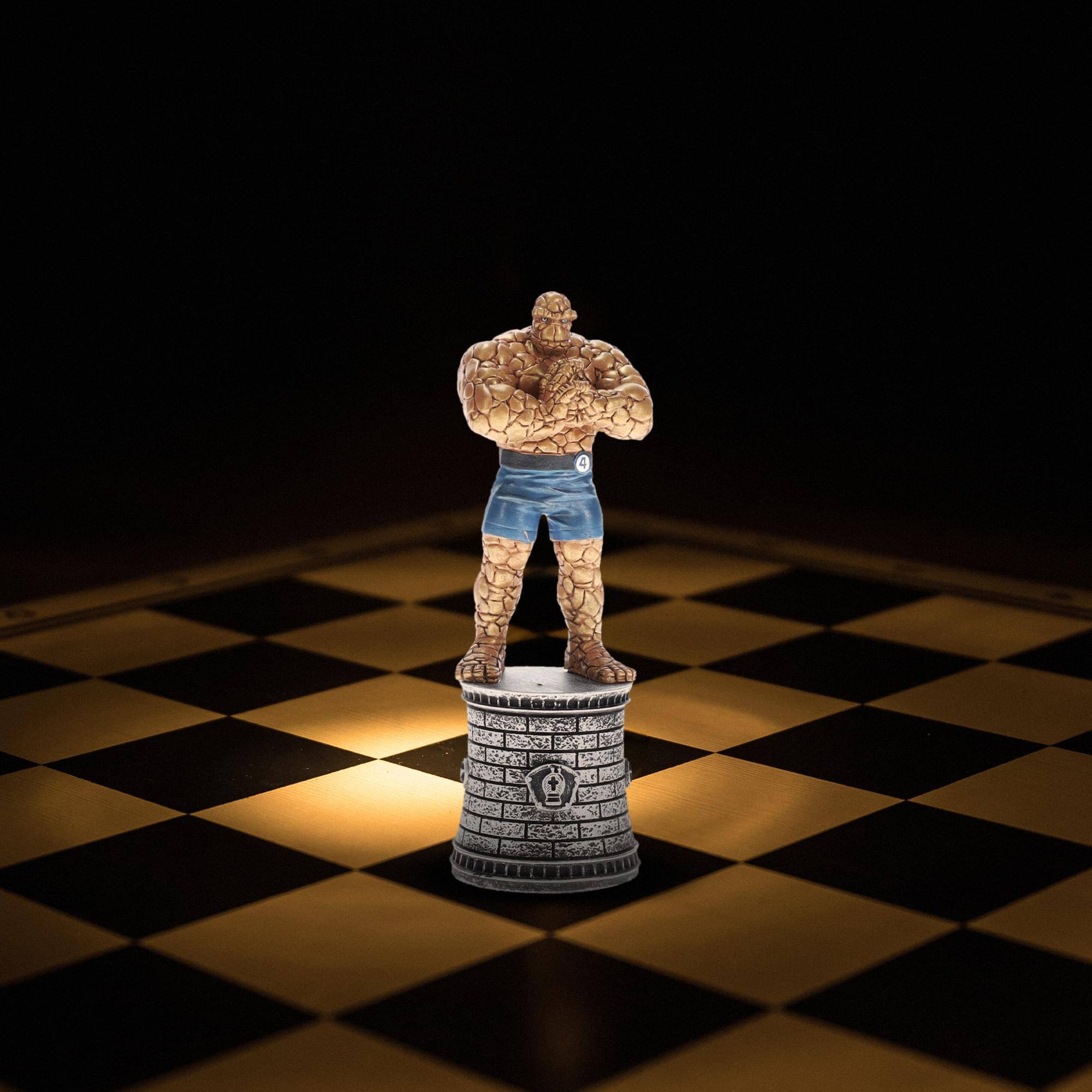 Alt View 5. Marvel - Marvel Chess Collection Special #1 The Thing (Bishop) | Chess Piece Only.
