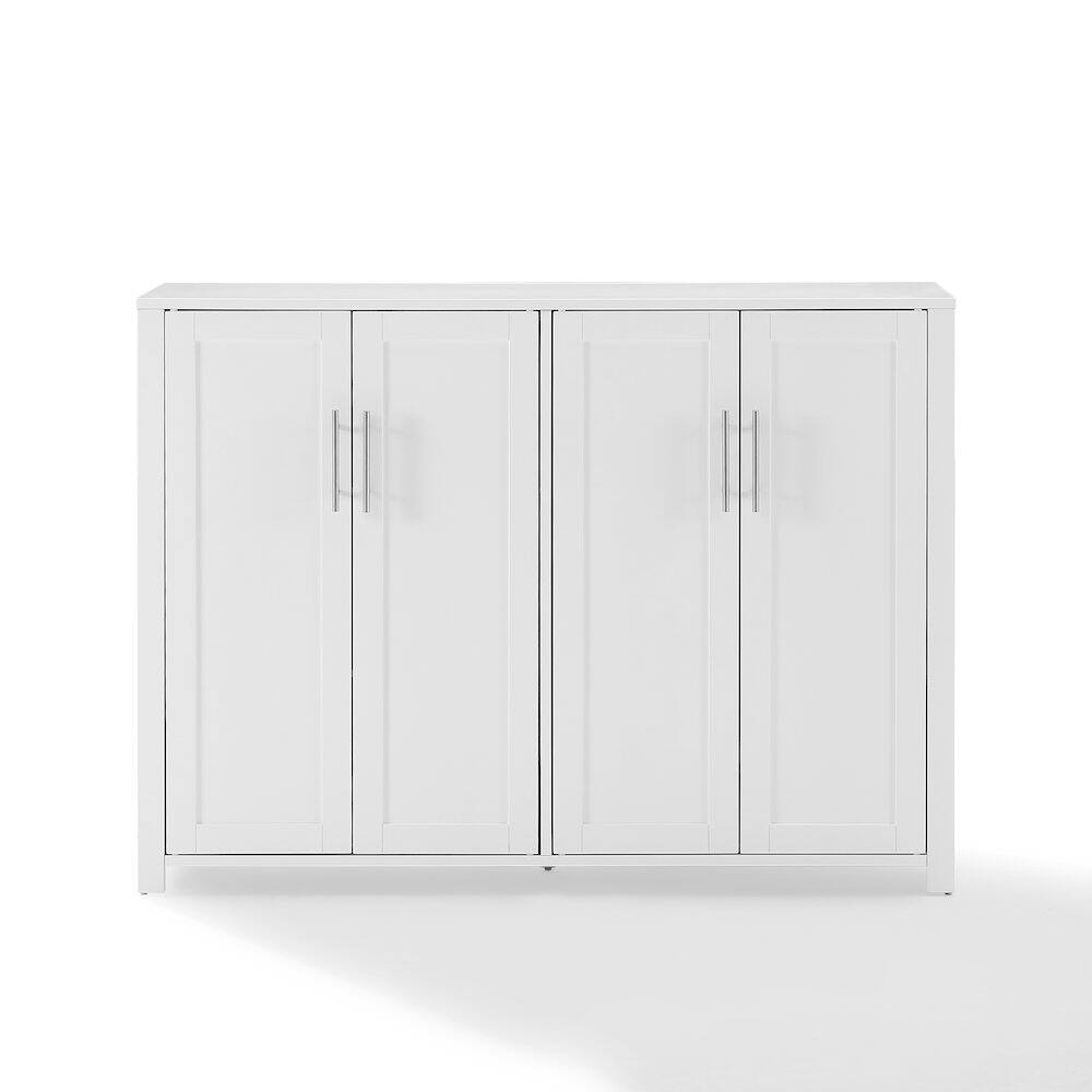 Alt View 4. Crosley Furniture - Savannah Sideboard - White.