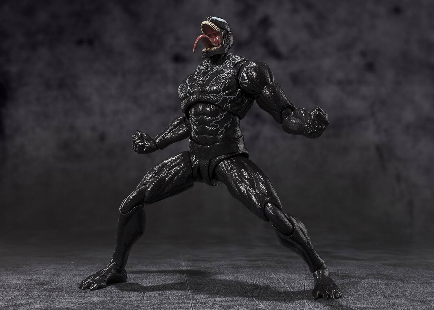 Alt View 1. Bandai - Tamashii Nations - Venom: The Last Dance - S.H.Figuarts - Venom Action Figure   - Collectibles - Multicolor.