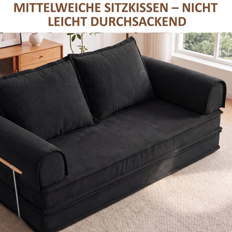 MITTELWEICHE SITZKISSEN - NICHT LEICHT DURCHSACKEND