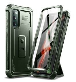 Dexnor - Case for Samsung Galaxy S20 FE Heavy Duty Military Grade Protection Shockproof Protective Cover 6.5 inch - Army Green