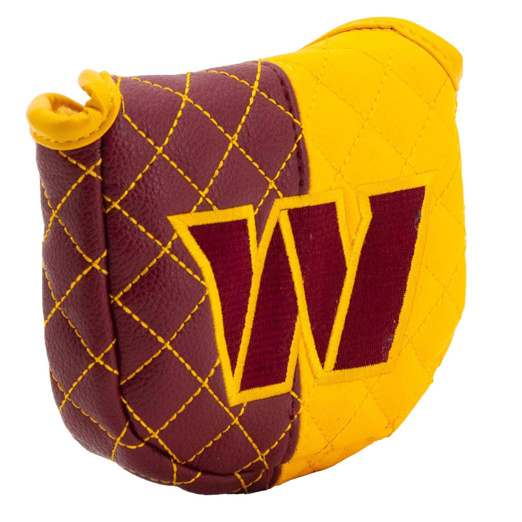 Alt View 2. Team Golf - Washington Commanders Quilted Mallet Putter Cover - Multicolor.
