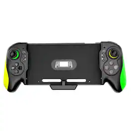 Cluzine - Wireless BT Game Controller with 6 Axis Somatosensory for Game Consoles - yellow/green