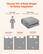 Choose 10% of Body Weight for Better Adaptation
Body Weight
200-250 lbs
250-310 lbs
Blanket Weight
20 lbs blanket
25 lbs blanket
Queen Size Bed
60" x 80"
King Size Bed
80" x 87"
King Size Bed
88" x 104"