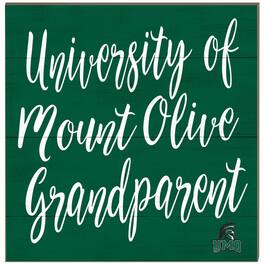 Jardine - Mount Olive Trojans 10'' x 10'' Grandparent Plaque - Green