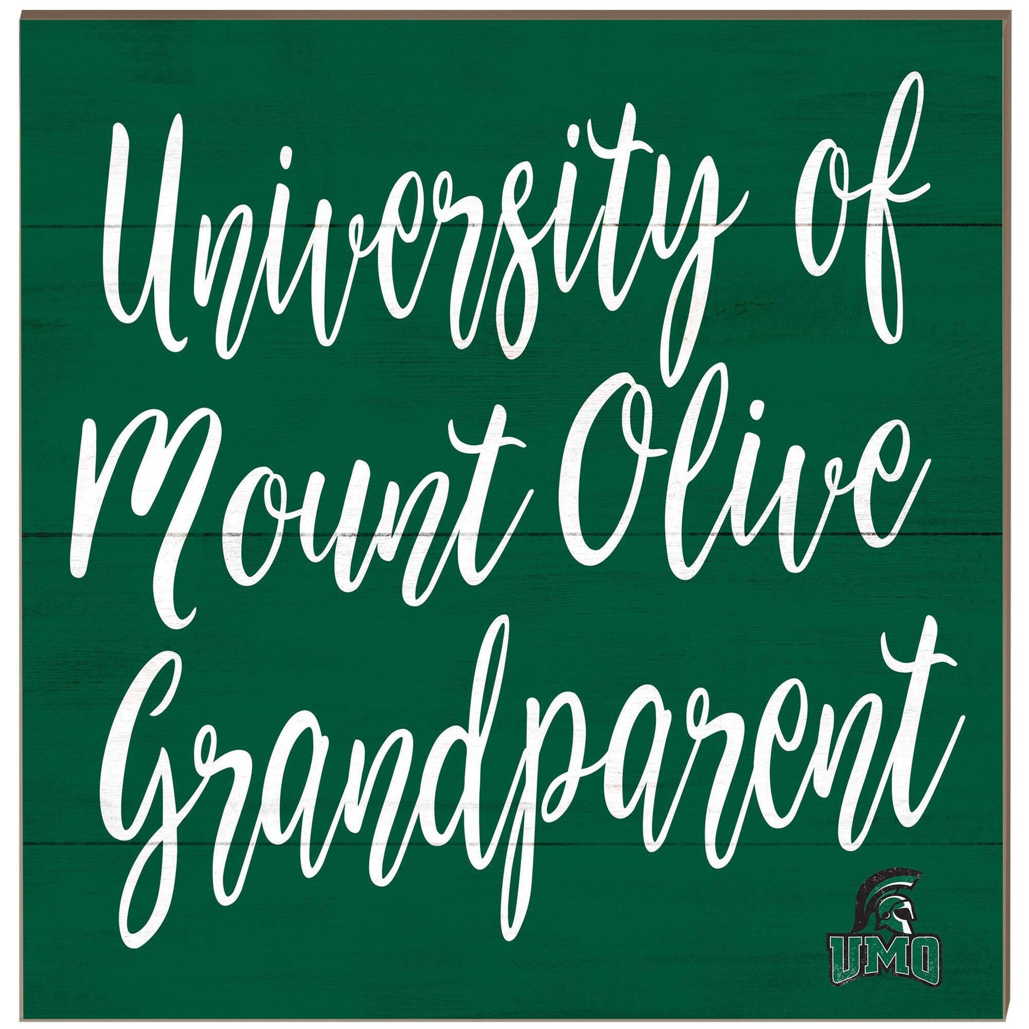 Mount Olive Trojans 10'' x 10'' Grandparent Plaque