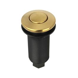 Akicon - Sink Top/Counter Top Garbage Disposal Air Switch with Air Hose - Brushed Gold