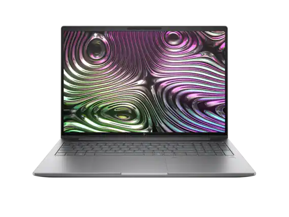 Front. HP - HP ZBook X G1i 16 Mobile Workstation PC with 3 Yr Warranty & Wolf Pro Security - C44Z4UA#ABA - Silver.