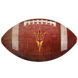 Fan Creations - Arizona State Sun Devils 12'' Football Sign - Multicolor