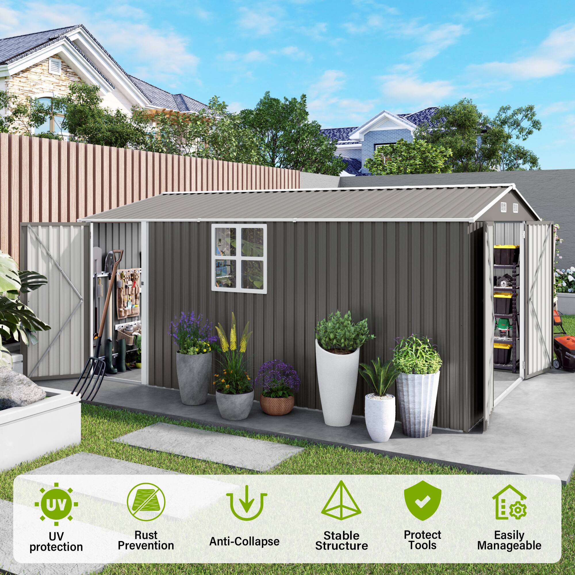 UV Protection  
Rust Prevention  
Anti-Collapse Structure  
Stable Structure  
Protect Tools  
Easily Manageable