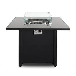 Mondawe - 30" Outdoor Fire Pit - Black