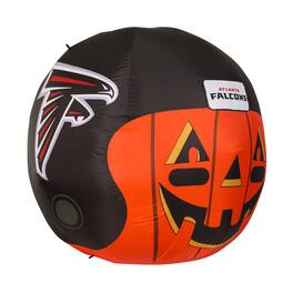 Sporticulture - Atlanta Falcons 4' Inflatable Jack-O'-Helmet - Multicolor