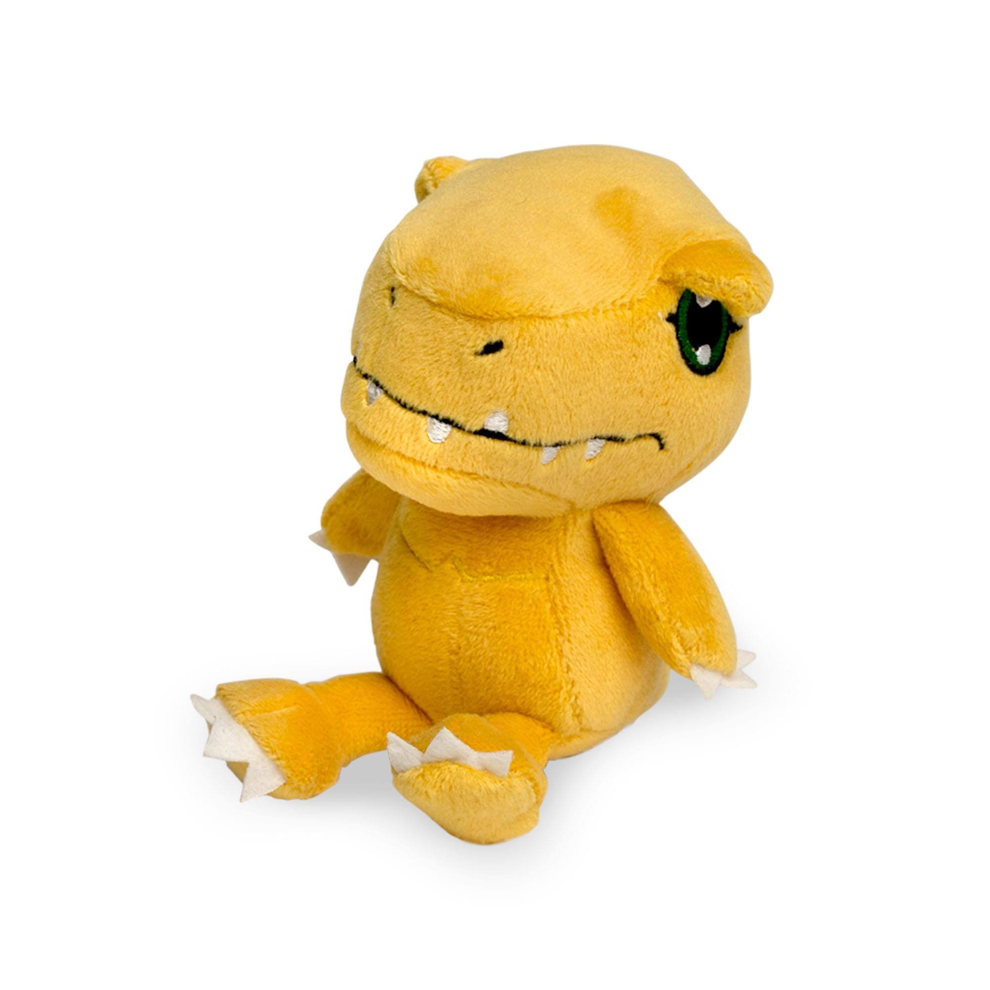 Alt View 1. Bandai - Digimon 4 Inch Mini Character Plush | Agumon - Yellow.