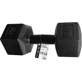 Bytech - 10 Lbs. Fitness Dumbbell - Black