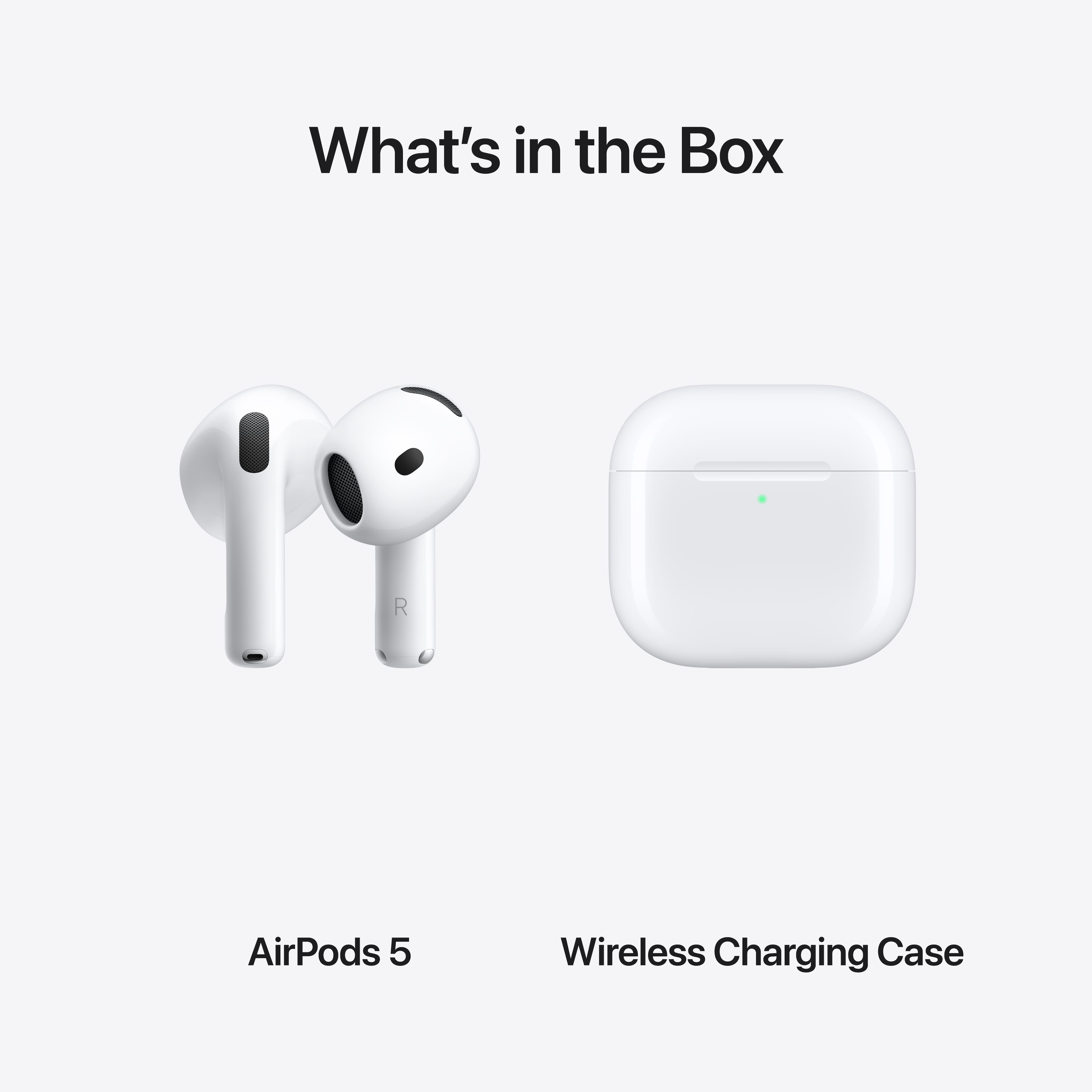 Apple AirPods 5 True Wireless Active Noise Cancelling Earbuds with