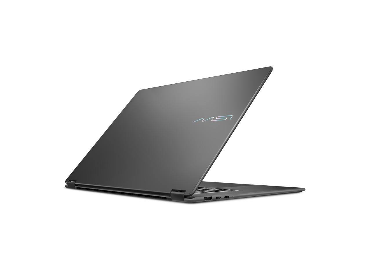 Alt View 10. MSI - MSI Prestige 16 Flip AI+ 16" Touchscreen Laptop Intel Core Ultra 7 355, 32GB RAM, 1TB SSD, Windows 11 (C3MTG-058US) - Platinum Gray.