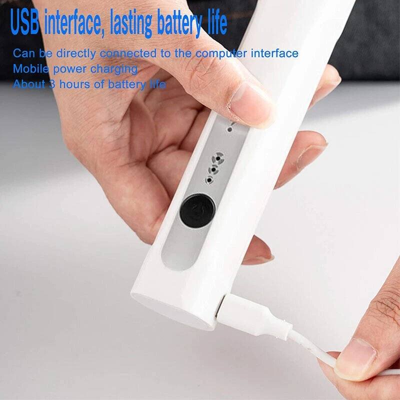 USB interface, lasting battery life

Can be directly connected to the computer interface

Mobile power charging

About 3 hours of battery life