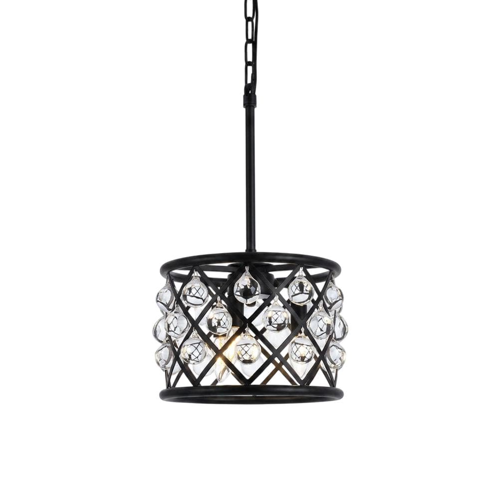 Urban Classic - Madison 3 light Pendant Clear Royal Cut Crystal - Matte Black price history on PriceWatchPro