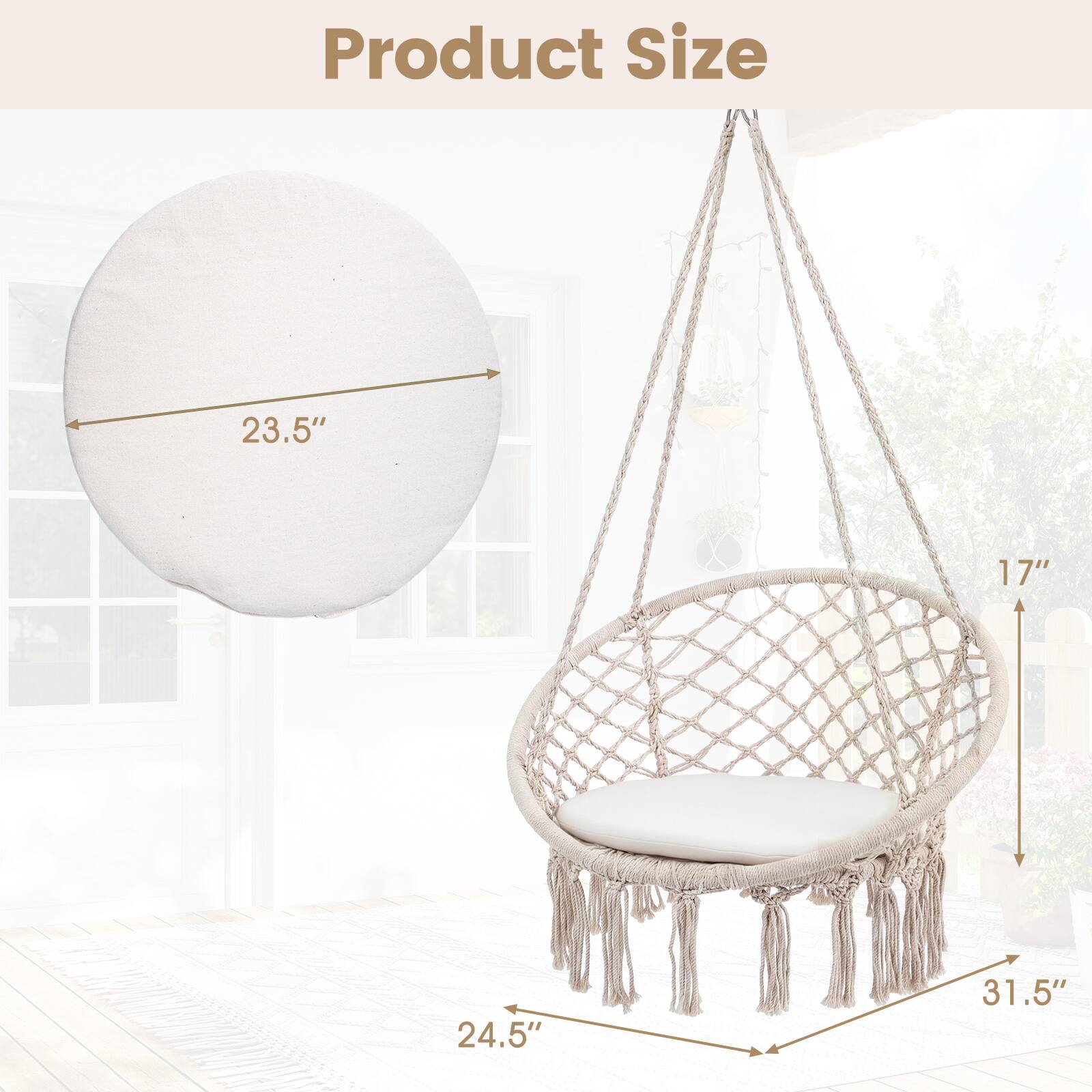 Product Size

- 23.5"
- 17"
- 24.5"
- 31.5"