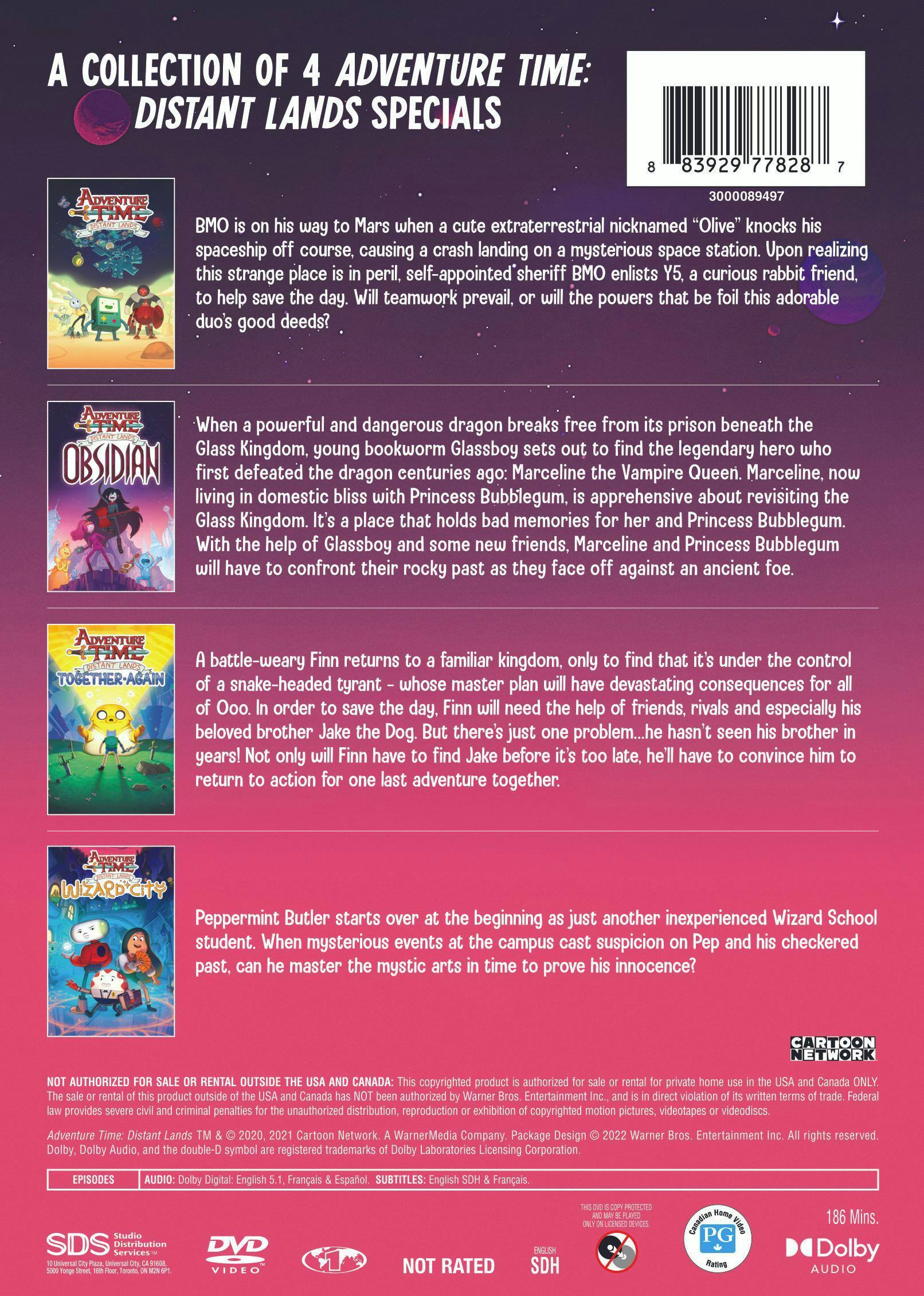 Back. Adventure Time - Distant Lands [DVD].