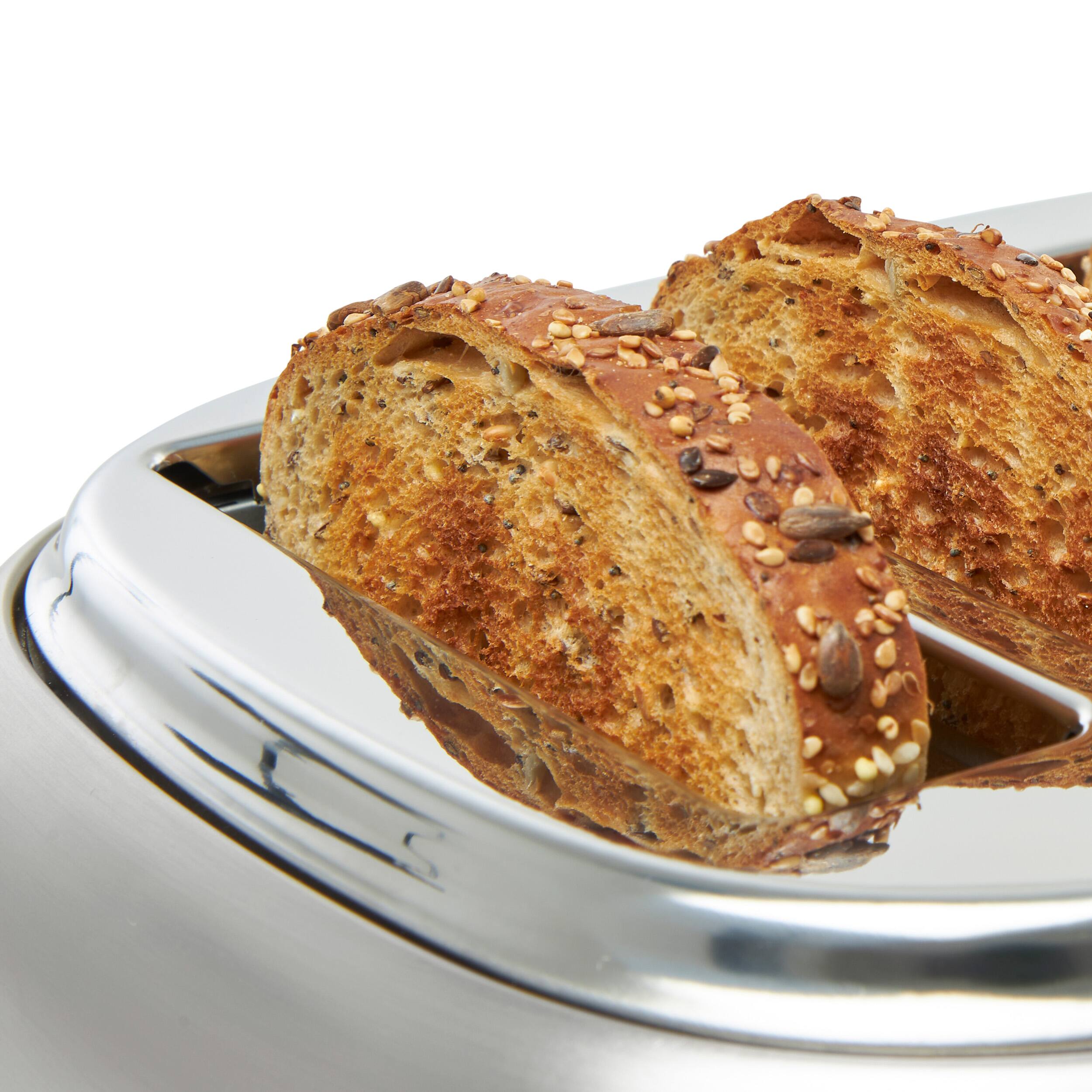 Alt View 16. Haden - Heritage 4 Slice Toaster - Steel/Copper.