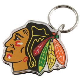 WinCraft - Chicago Blackhawks High-Definition Acrylic Keychain - Multicolor