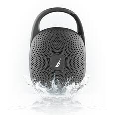 Front. Nautica - Nautica Nayman SP700 Portable Bluetooth Speaker, Waterproof Portable Wireless Outdoor & Shower Speaker (Silver) - Silver.