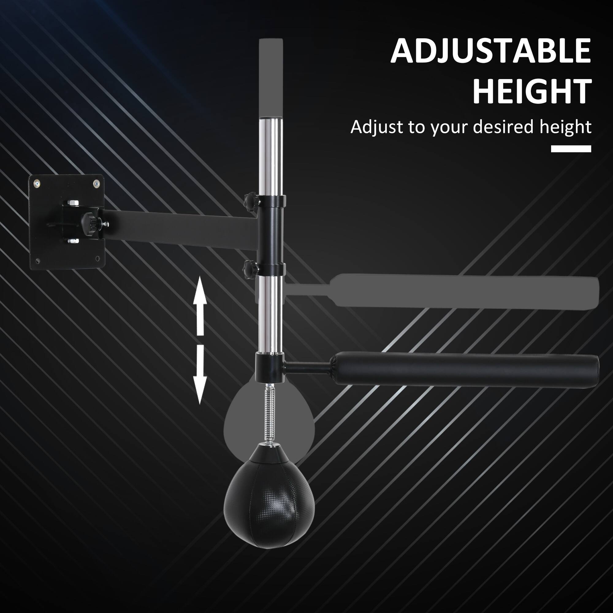 ADJUSTABLE HEIGHT  
Adjust to your desired height